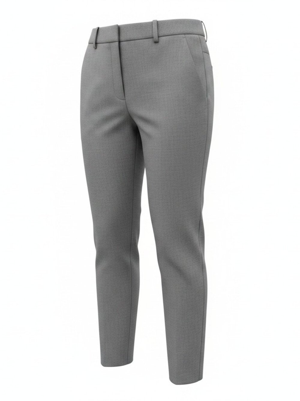 J.Crew Cameron Slim Fit Ankle Pants in Heather Grey - Size 4